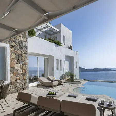 With A Private Pool In * Elounda