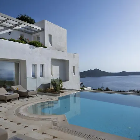 With A Private Pool In * Elounda